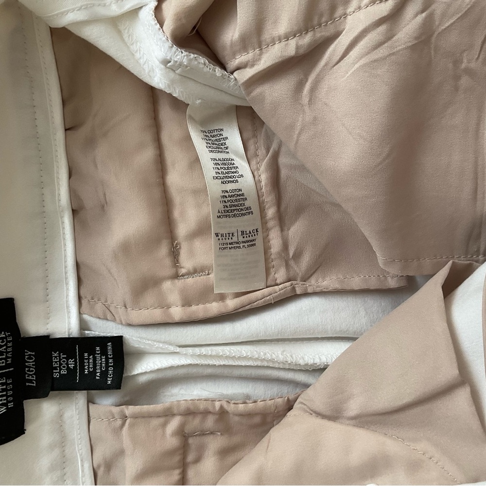White House Black Market Legacy Boot Pant, Size 4R - Picture 4 of 8